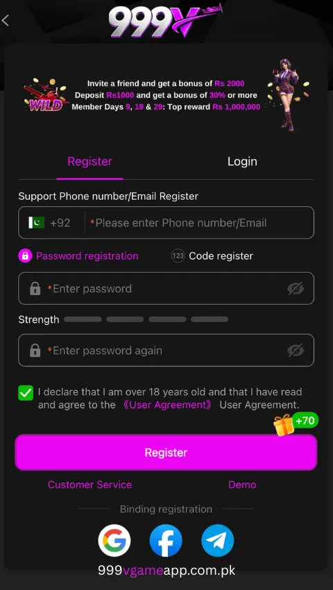 999v register